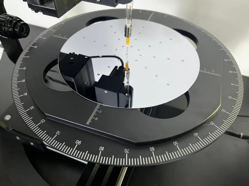 水滴角測(cè)量?jī)x測(cè)量半導(dǎo)體晶圓的操作過(guò)程